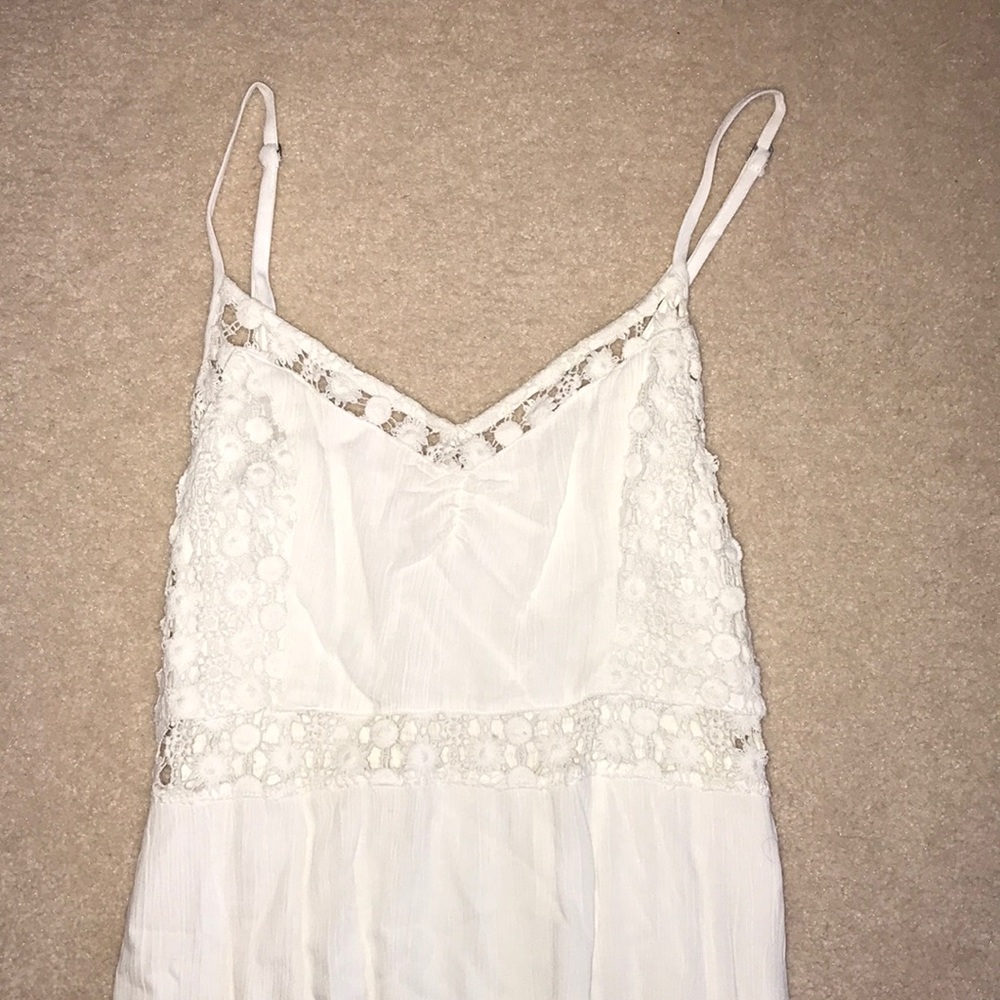 White Abercrombie summer dress